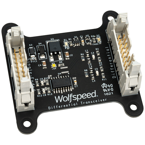 CGD12HB00D Differential Transceiver Daughter Board | Wolfspeed