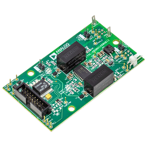 Product shot of the Analog Devices Adum4146 Half Bridge Gate Driver Board