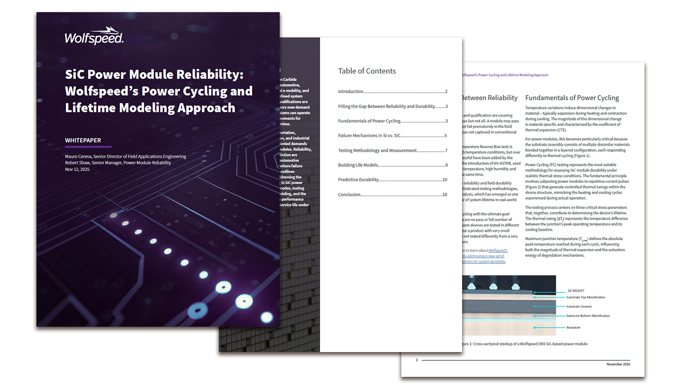 Silicon Carbide (SiC) Power Module Reliability: | Wolfspeed